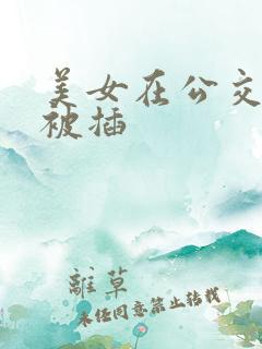 美女在公交车上被插