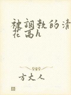 被调教的清纯校花高h
