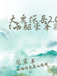大众探岳2.0t两驱豪华版价格