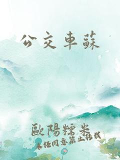 公交车苏