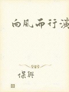 向风而行演员表
