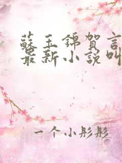 苏玉锦贺言修的最新小说叫什么名字