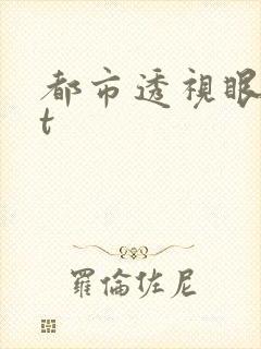 都市透视眼txt