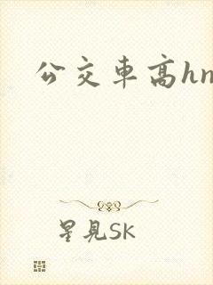 公交车高hnp