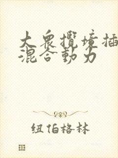 大众揽境插电式混合动力