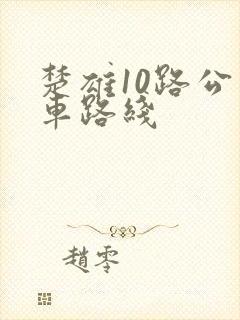 楚雄10路公交车路线