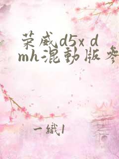 荣威d5x dmh混动版参数