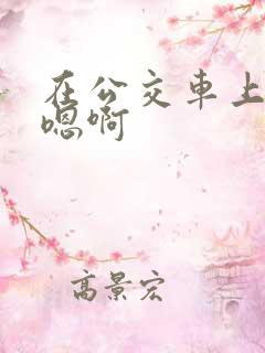 在公交车上嗯啊嗯啊
