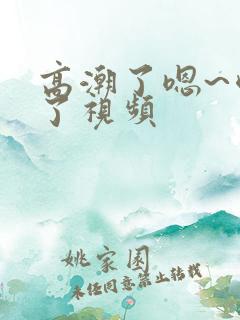 高潮了嗯~喷水了视频