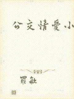 公交情爱小说