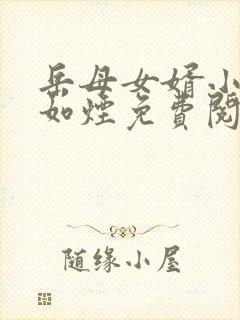 岳母女婿小说柳如烟免费阅读全文