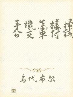 手机怎样扫码坐公交车付钱