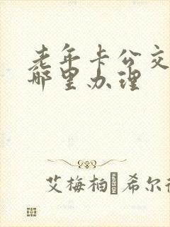 老年卡公交卡在哪里办理 老年卡公交卡在哪里办理