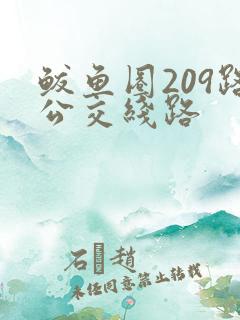 鲅鱼圈209路公交线路
