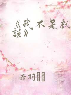 《我不是戏神小说》