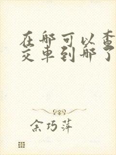 在哪可以查到公交车到哪了
