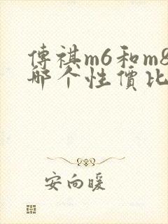 传祺m6和m8哪个性价比高