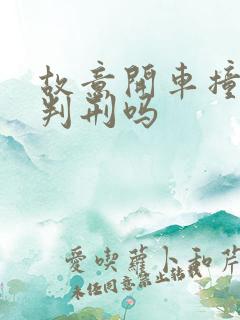 故意开车撞死人判刑吗