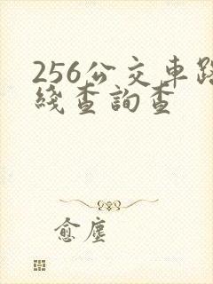 256公交车路线查询查