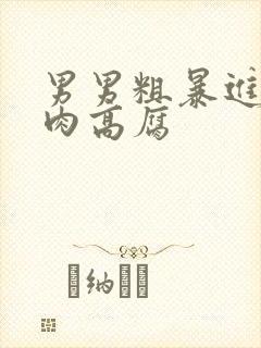 男男粗暴进入纯肉高腐