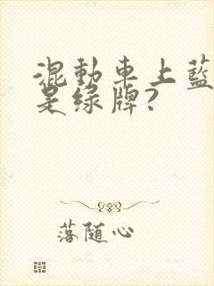混动车上蓝牌还是绿牌?