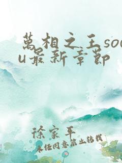 万相之王sodu最新章节