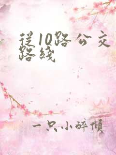 从10路公交车路线 从10路公交车路线