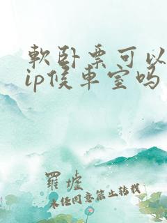 软卧票可以进vip候车室吗