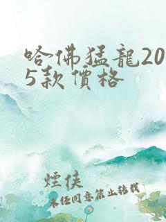 哈佛猛龙2025款价格 哈佛猛龙2025款价格