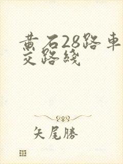 黄石28路车公交路线