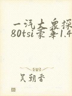 一汽大众探岳280tsi豪华1.4t报价 一汽大众探岳280tsi豪华1.4t报价