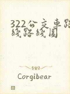 322公交车路线路线图