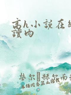 高h小说在线阅读肉