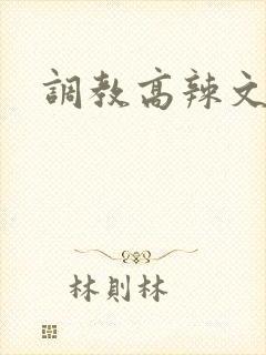 调教高辣文视频