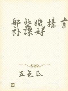 哪些机构有初中补课好