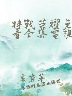 特战荣耀免费观看全集电视剧45集