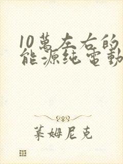 10万左右的新能源纯电动汽车