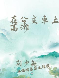 在公交车上达到高潮