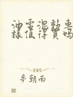 油电混动车怎么样值得买吗