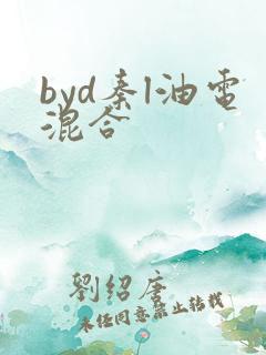 byd秦l油电混合