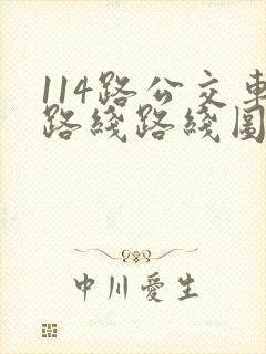 114路公交车路线路线图
