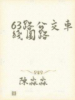 63路公交车路线图路
