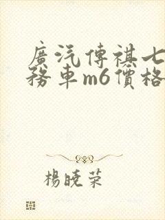 广汽传祺七座商务车m6价格