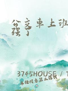 公交车上班路被强了