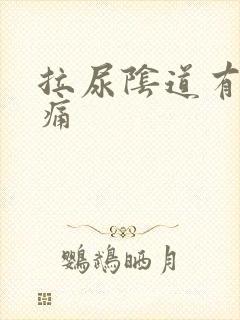 拉尿阴道有点刺痛