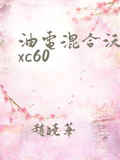 油电混合沃尔沃xc60