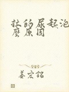 拉的尿起泡是什么原因