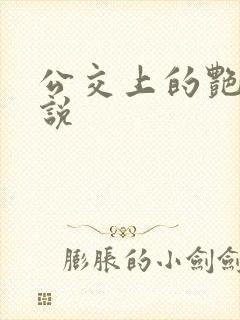 公交上的艳遇小说