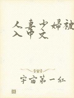人妻少妇被h烈入中文