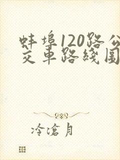 蚌埠120路公交车路线图